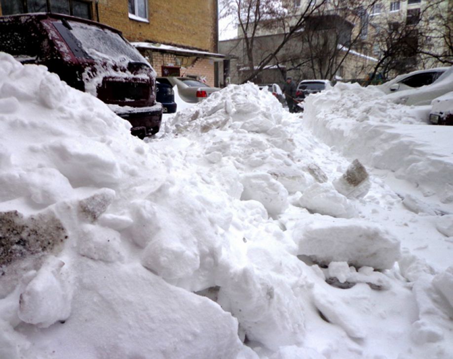 Штраф за снег