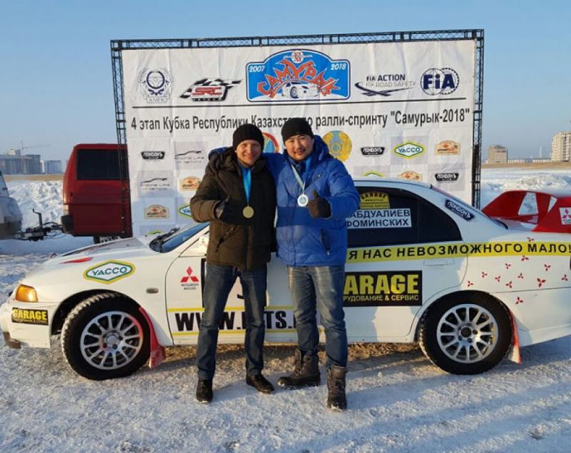 Павлодарский экипаж выиграл ралли-спринт «Самурык — 2018»