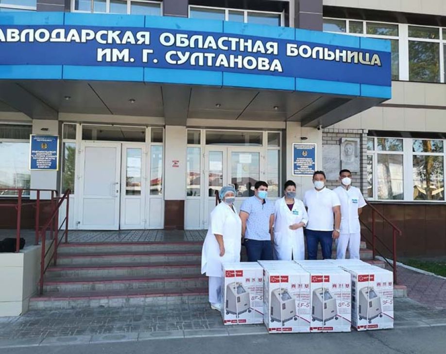 Бизнес помогает в борьбе с пандемией