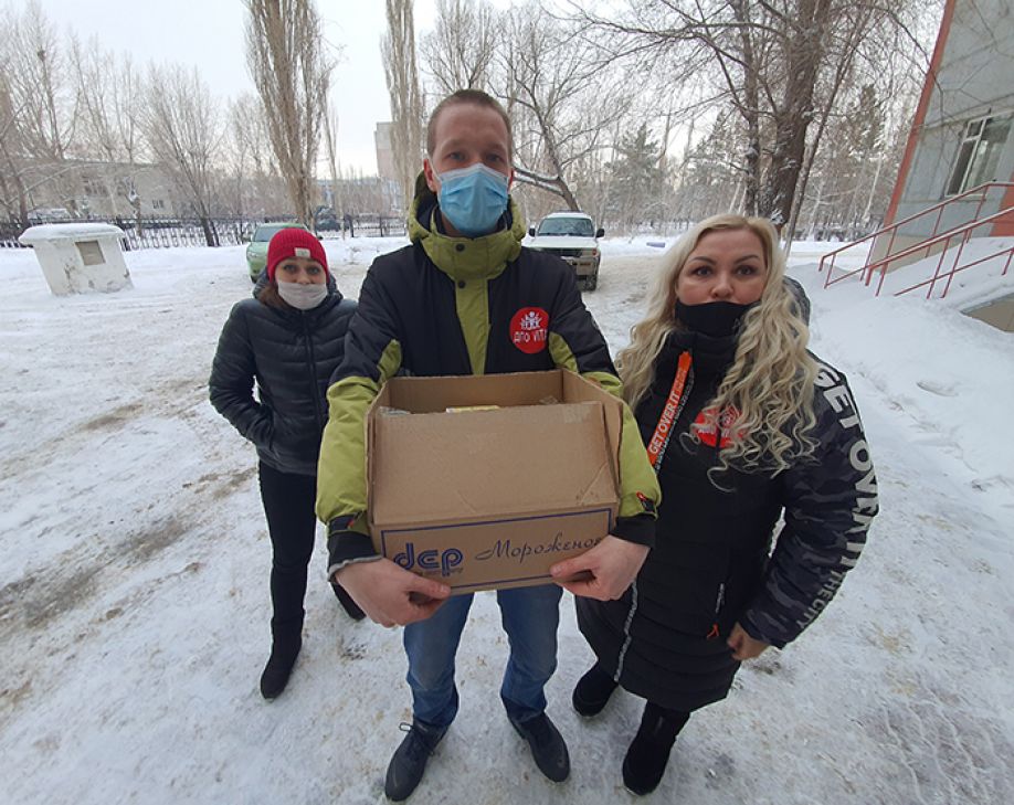 Волонтеры идут на помощь