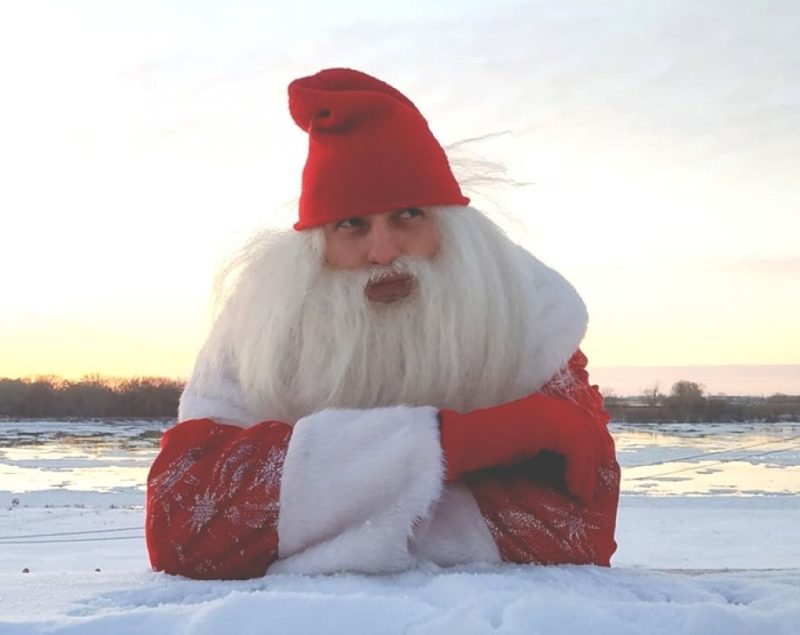 Самый необычный в Казахстане Дед Мороз живет в Павлодаре!