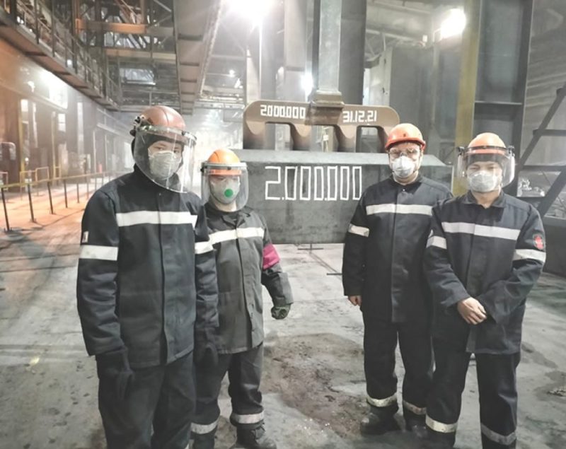 Два миллиона смонтированных анодов произвёл Казахстанский электролизный завод