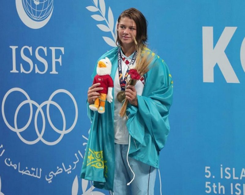 Павлодарка установила новый рекорд на Исламских играх