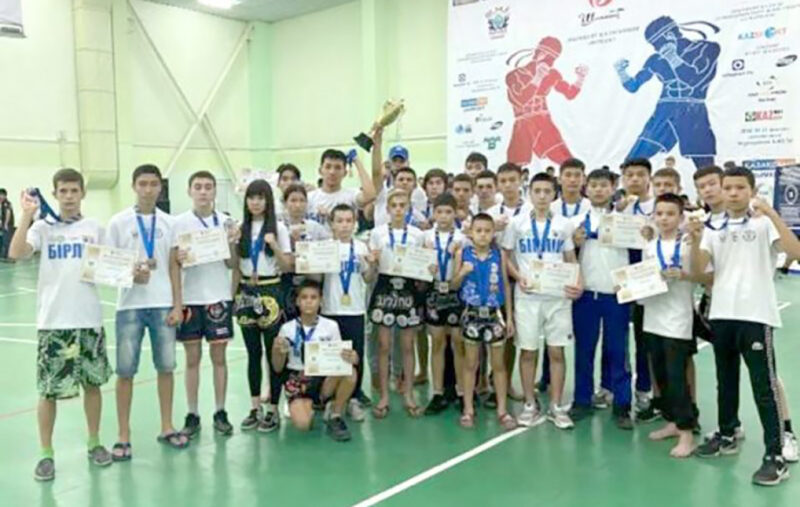 Наша сборная по муай-тай завоевала 27 медалей на турнире в Шымкенте