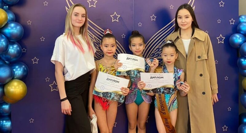 Гимнастки из Павлодара победили на турнире Golden Wings в Алматы
