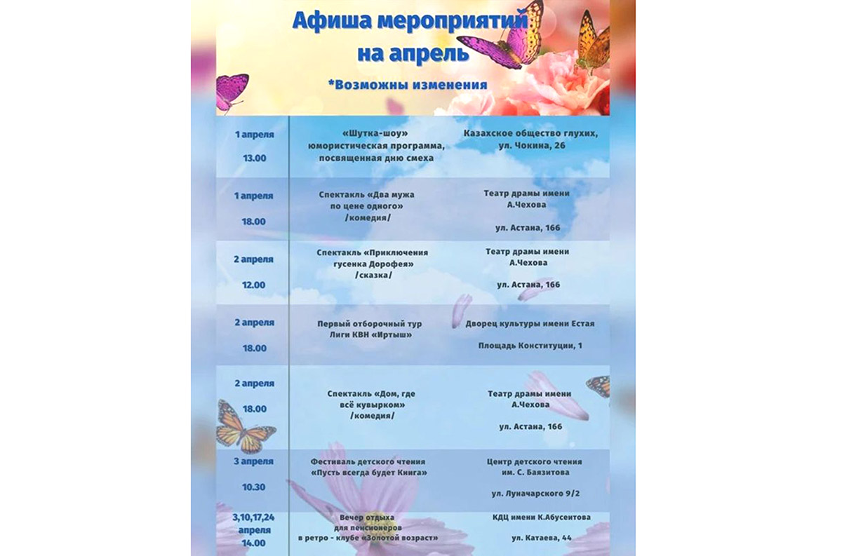 Культурная жизнь Павлодара