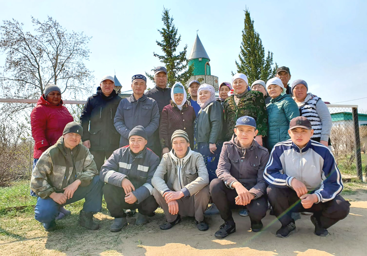 Благородная миссия: большой субботник прошел в ауле Уміт-апы