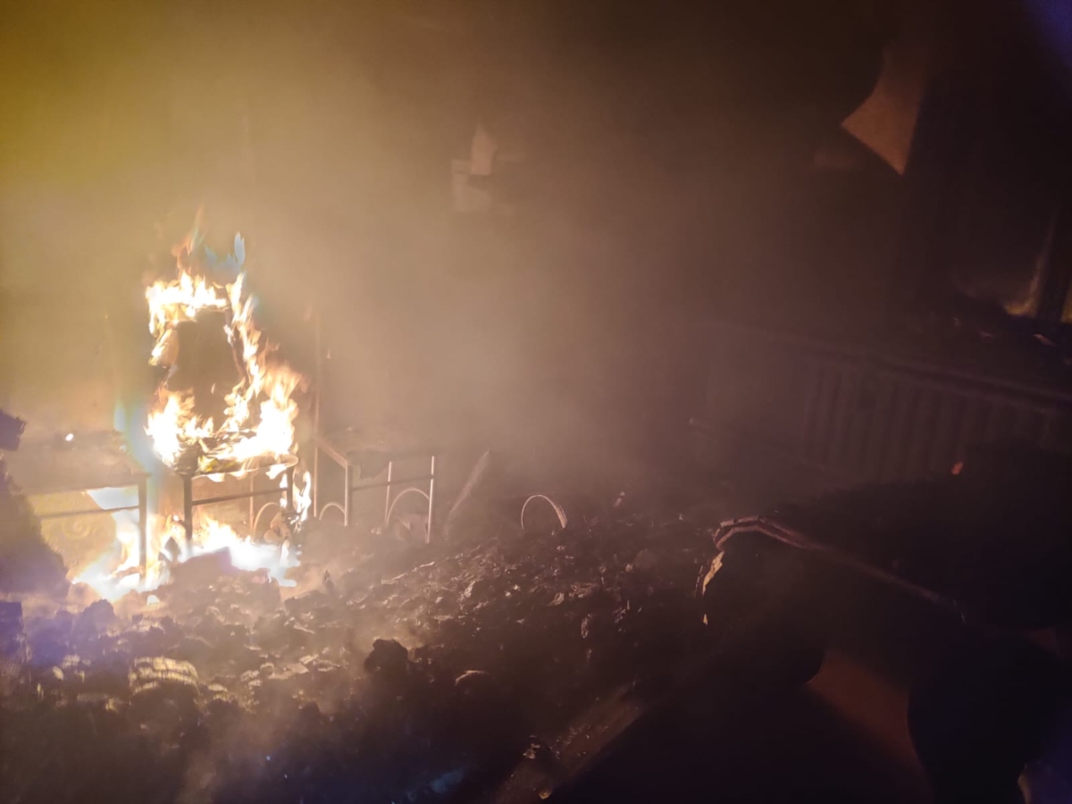 В Галицком при пожаре погиб 11-летний ребенок