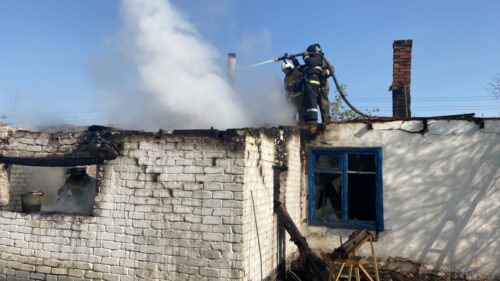 В селе Байет сгорел частный дом