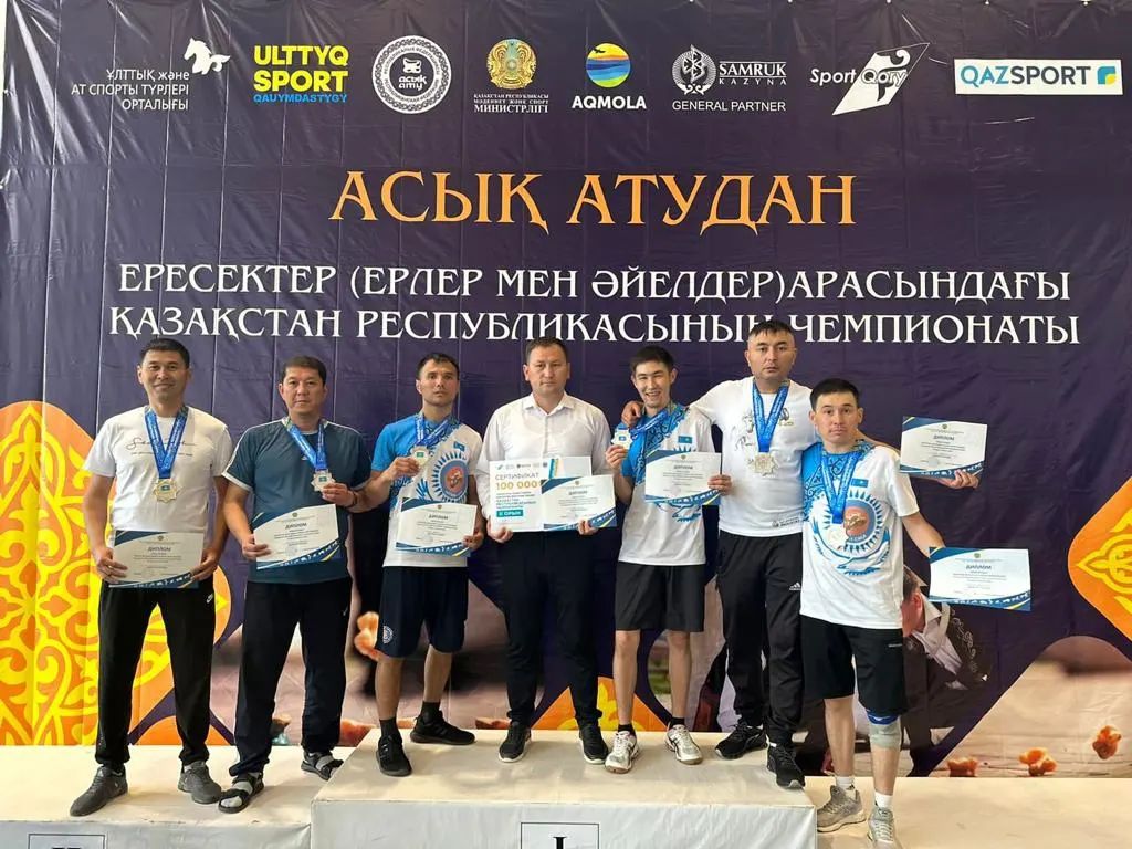 Павлодарцы стали призерами чемпионата РК по игре асык