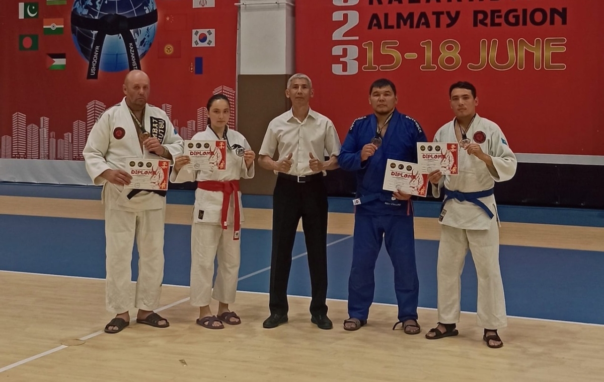 Павлодарцы завоевали четыре медали на чемпионате Азии по комбат дзю-дзюцу