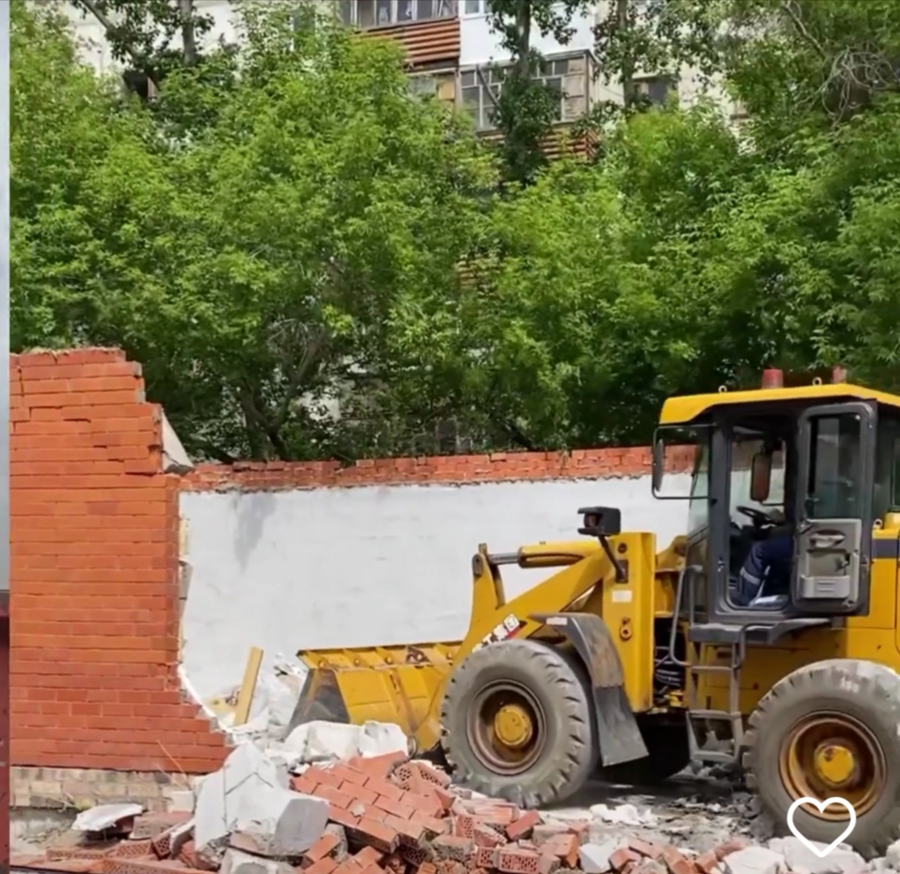 На месте снесенного магазина создадут спортивную площадку