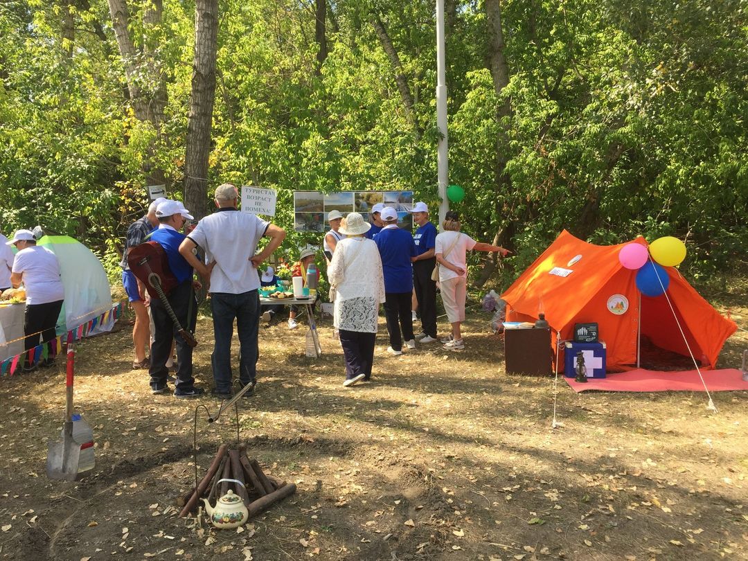 В «Зеленой роще» организовали первый турслет ветеранов