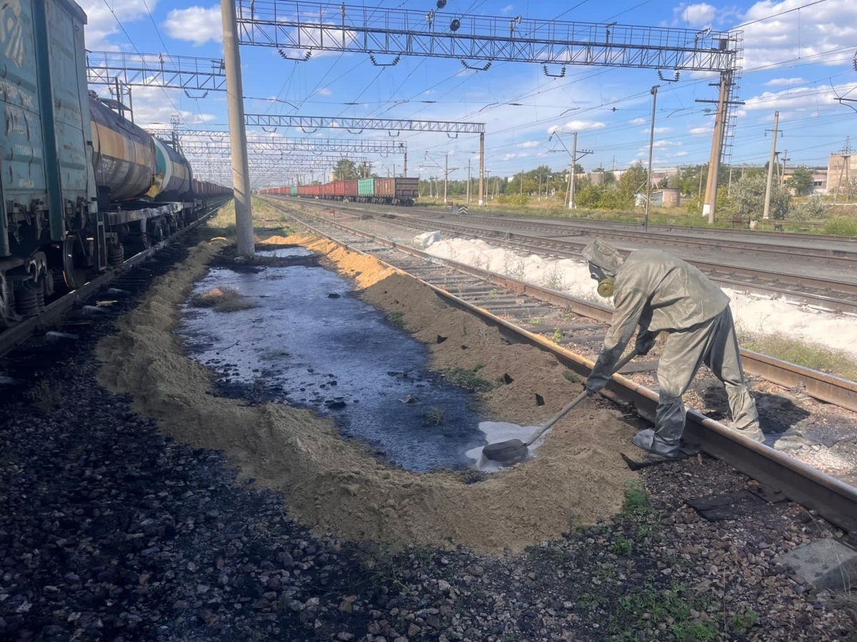 В Экибастузе после утечки серной кислоты анализируют состояние воздуха