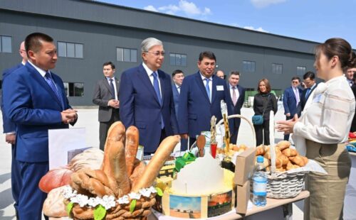 Токаев ознакомился с продукцией предприятий Павлодарской области