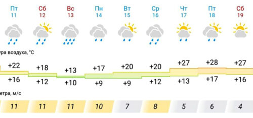 Похолодание и дожди идут в Павлодарскую область
