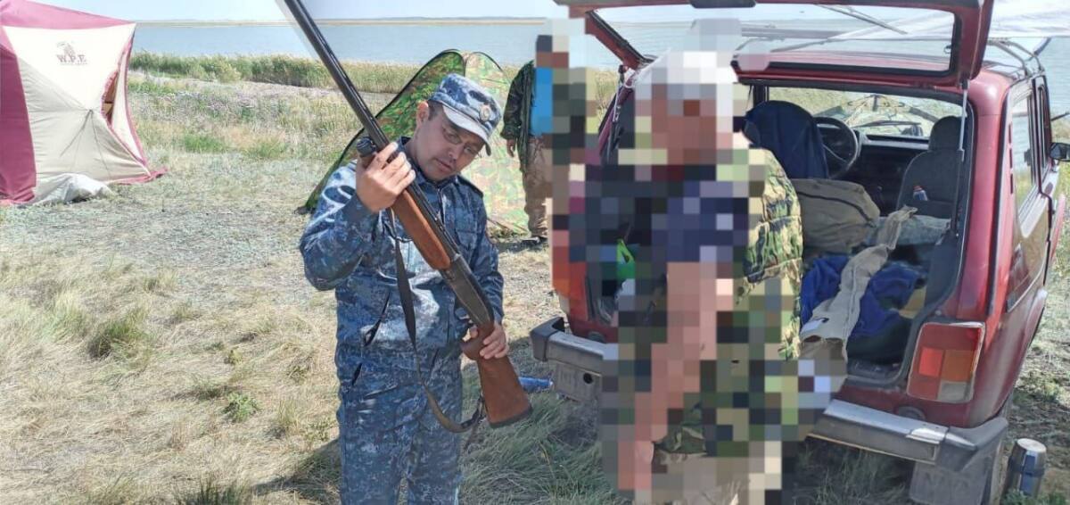 В пойме Иртыша задержали пьяного рыбака