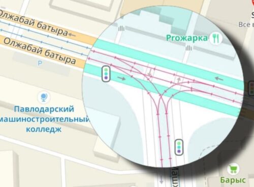 Проезд с Химгородков в сторону Назарбаева частично закрыли