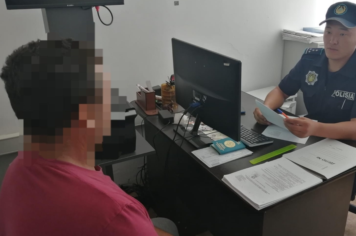 В Теренколе задержали иностранца с просроченной визой