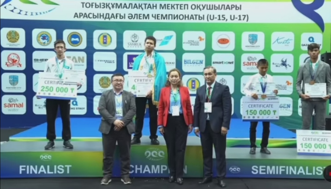 Юный житель Аксу стал чемпионом мира по тогызкумалаку