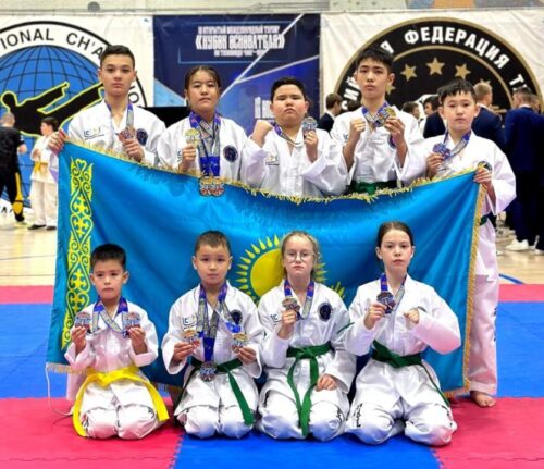 Юные таеквондисты из Павлодара добились успеха в России