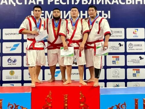 Боец из Павлодара завоевал бронзу на чемпионате РК по казакша курес