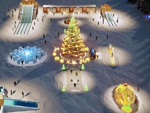Ледовый городок откроют 22 декабря в Павлодаре