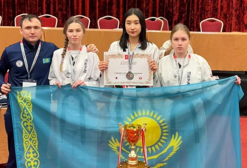 Каратисты из Павлодара стали призерами континентального чемпионата