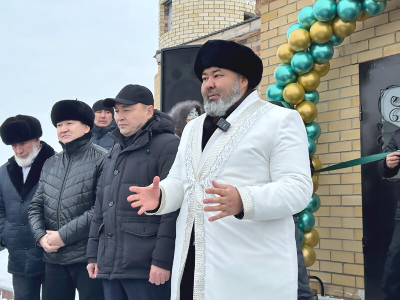 «Воплотили мечту дедов»: в Павлодарской области открылась еще одна сельская мечеть