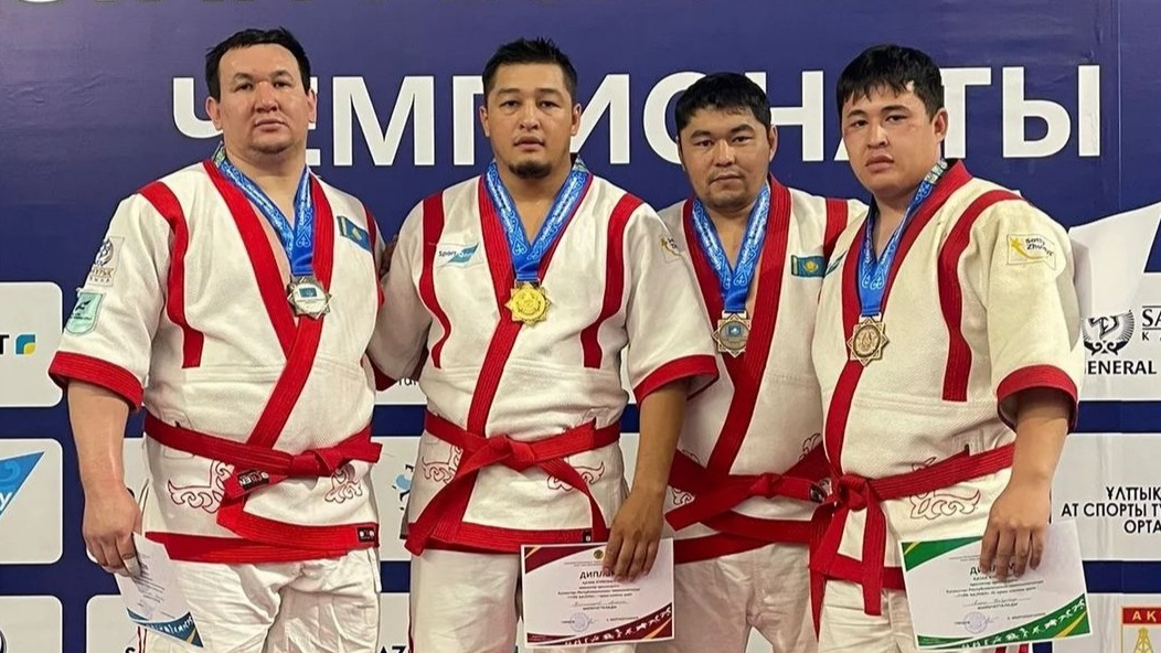 Борец из Павлодара завоевал бронзу на чемпионате Казахстана