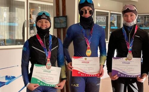 Павлодарская лыжница завоевала бронзу на чемпионате страны