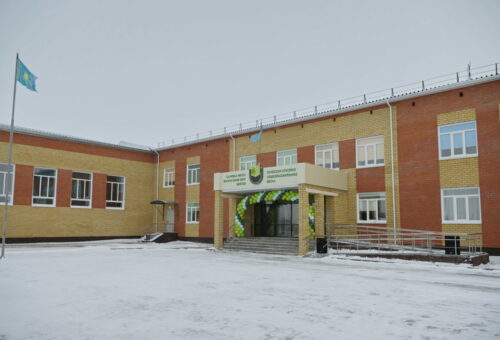 Школу построили в селе Сычевка Павлодарской области