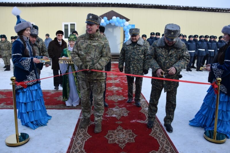 В Павлодаре презентовали модульные казармы Национальной гвардии