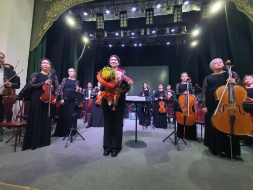 Диана Мукатова: восхищена и зрителями, и оркестром