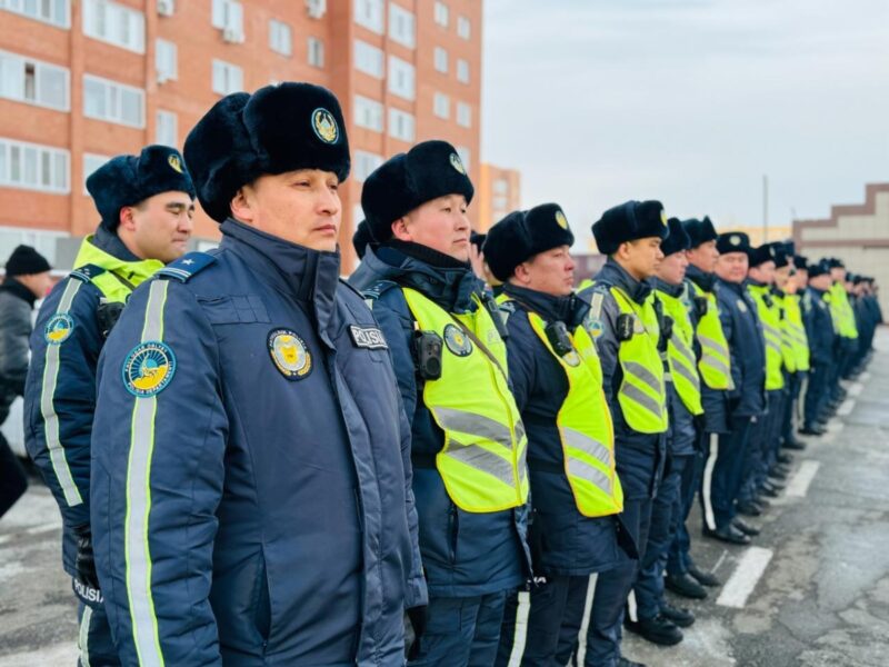 Павлодарские полицейские перешли на усиленный режим работы