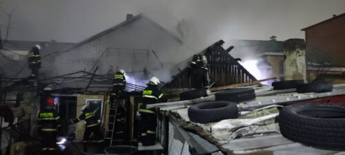 В Павлодаре из-за печки загорелся частный жилой дом