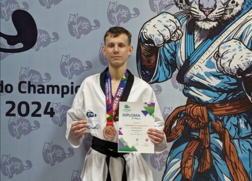 Павлодарец стал призером чемпионата мира по сурдо таеквондо