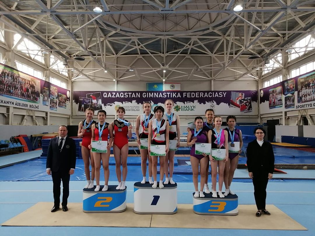 Павлодарские гимнасты стали призерами республиканского чемпионата