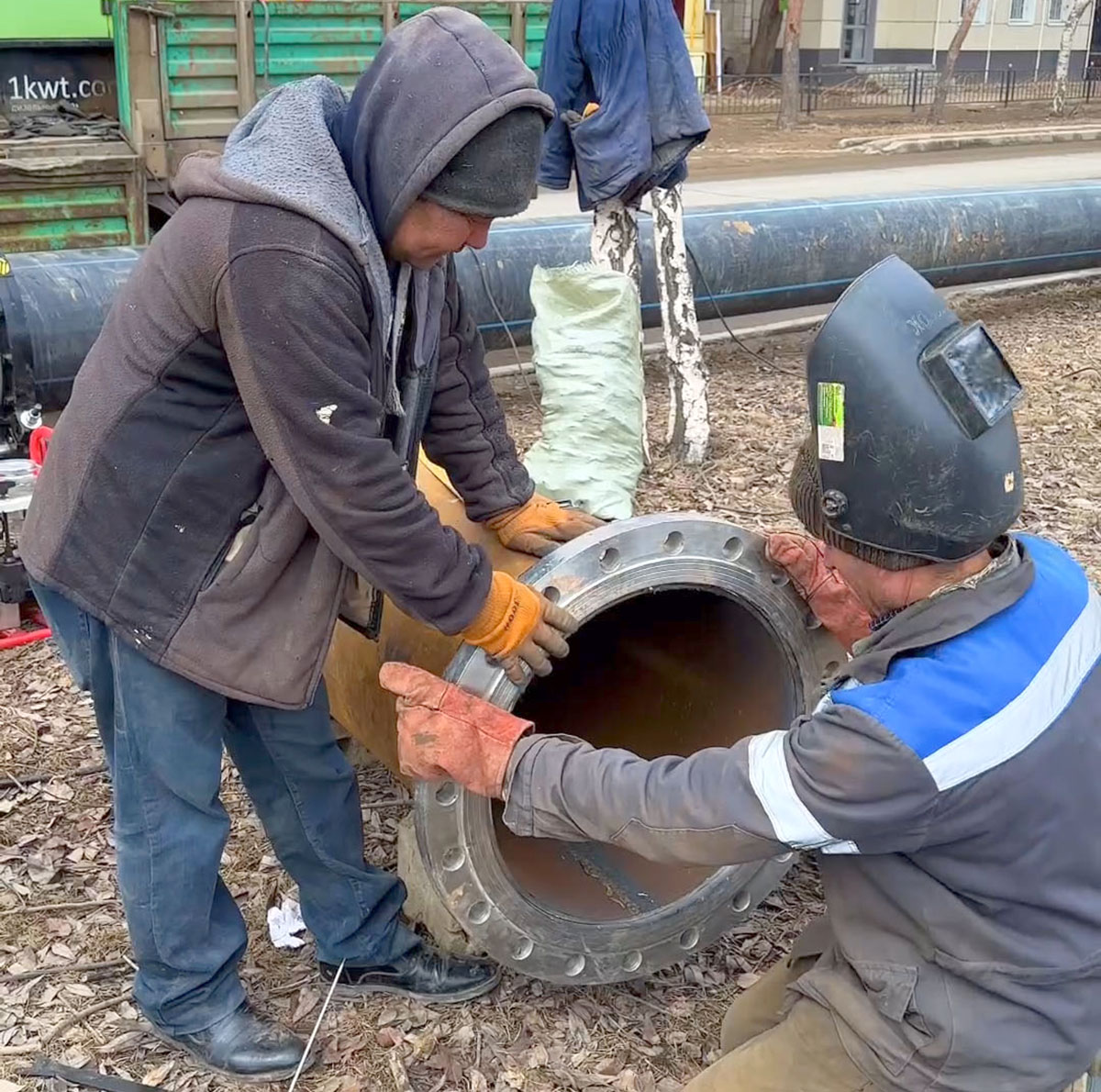 В Павлодаре заменят 1,5 км водовода