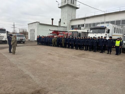 Павлодарские спасатели отправились на помощь соседнему региону