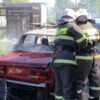 В Павлодаре сгорел автомобиль