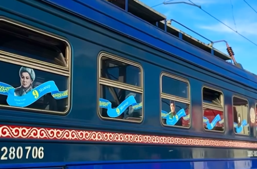 Из Астаны в Павлодар отправился «Поезд Победы»