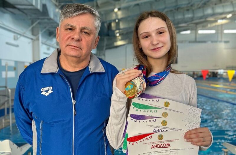 Пловцы из Павлодара удивили всех на чемпионате Казахстана