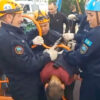 Застрял на детской площадке: павлодарские спасатели извлекли мальчика из конструкции