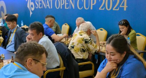 В Павлодаре стартовал полуфинал открытого Кубка по шахматам Senat Open