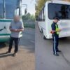 Павлодарских водителей автобусов уличили в разговорах по телефону за рулем