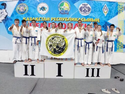 Мастера рукопашного боя из Павлодара завоевали золото в Астане