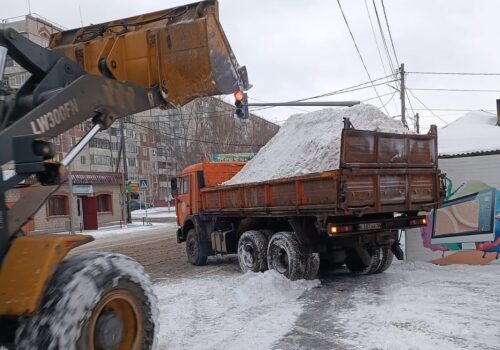 Вывоз снега из частного сектора Павлодара начнется с 20 января