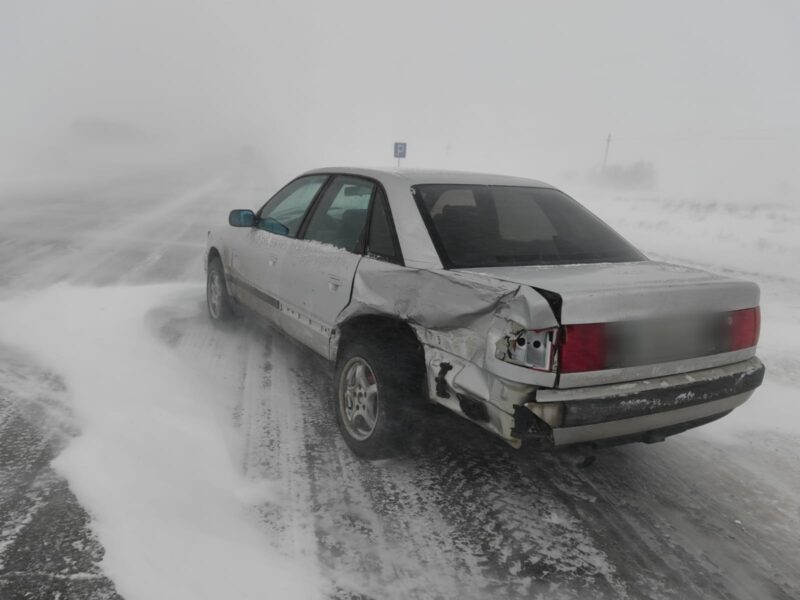 В двойном ДТП в Павлодарской области пострадал мужчина