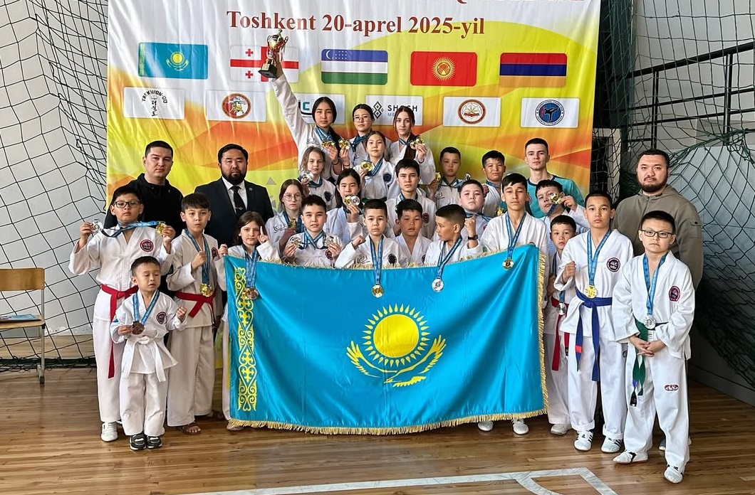 Спортсмены из Павлодара стали призерами чемпионата Азии по таеквондо